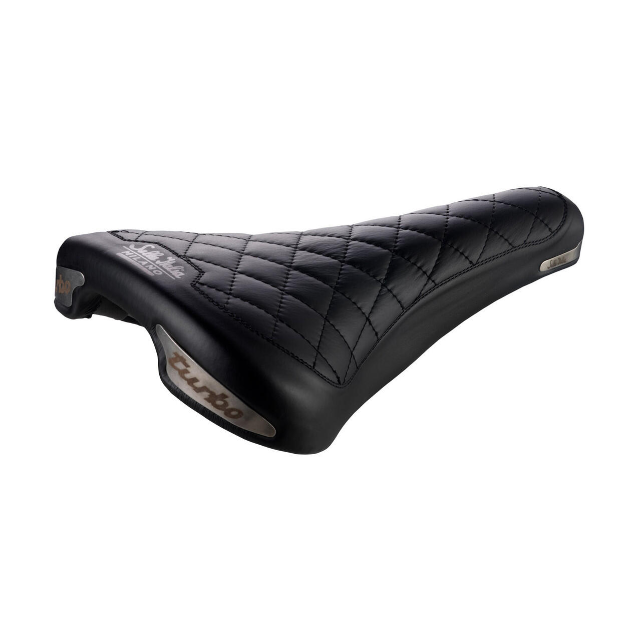 Selle Italia Italia Turbo Bonnie Siodełko, black L1 | 146mm 2021 Siodełka skórzane 309003001