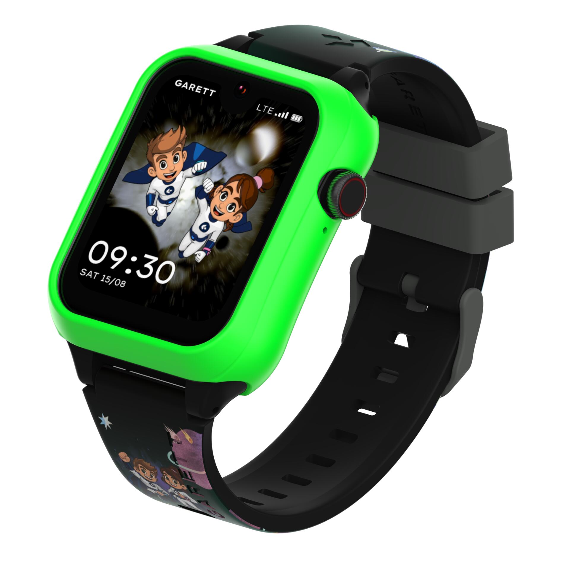 Garett Kids Essa 2 4G AI Czarno-zielony