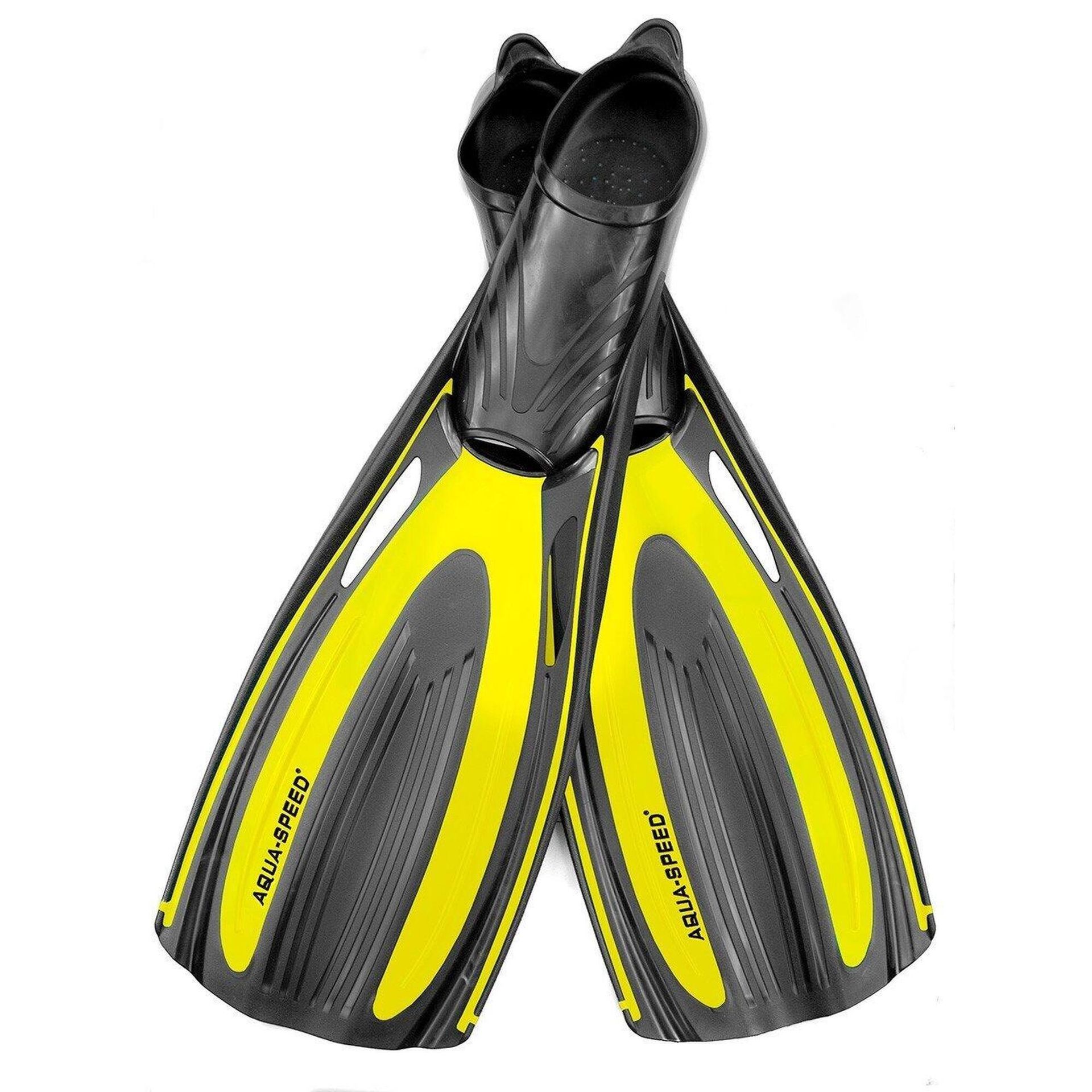 Aqua Speed Płetwy kaloszowe Hydro żółty roz 40-41 5908217647498