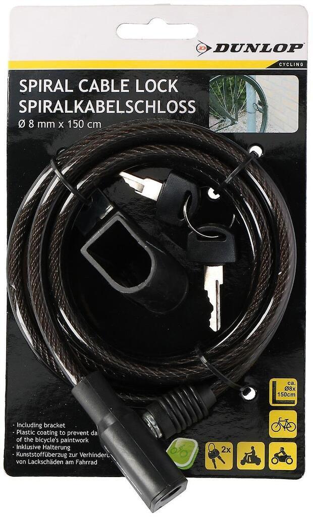 Dunlop Zapięcie rowerowe linka 256375