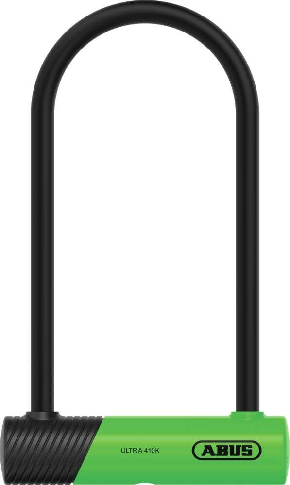 Zapięcie rowerowe ABUS 410K/170HB230 + SH34 U-lock Zielony