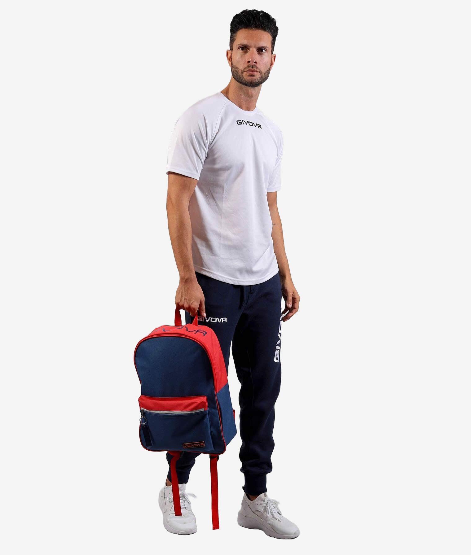 Plecak Givova Master Navy-Red,