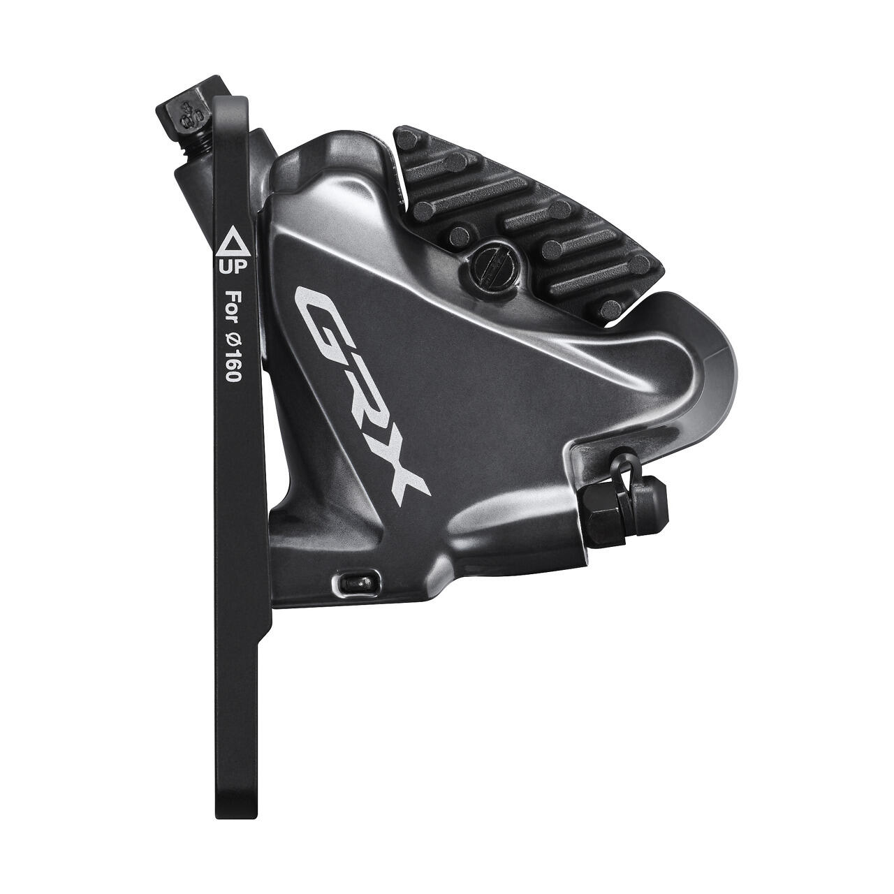 Shimano GRX BR-RX810 Zaciski hamulca tarczowego Przednie koło, anthracite 2020 Zaciski do hamulców tarczowych I-BRRX810F6RF