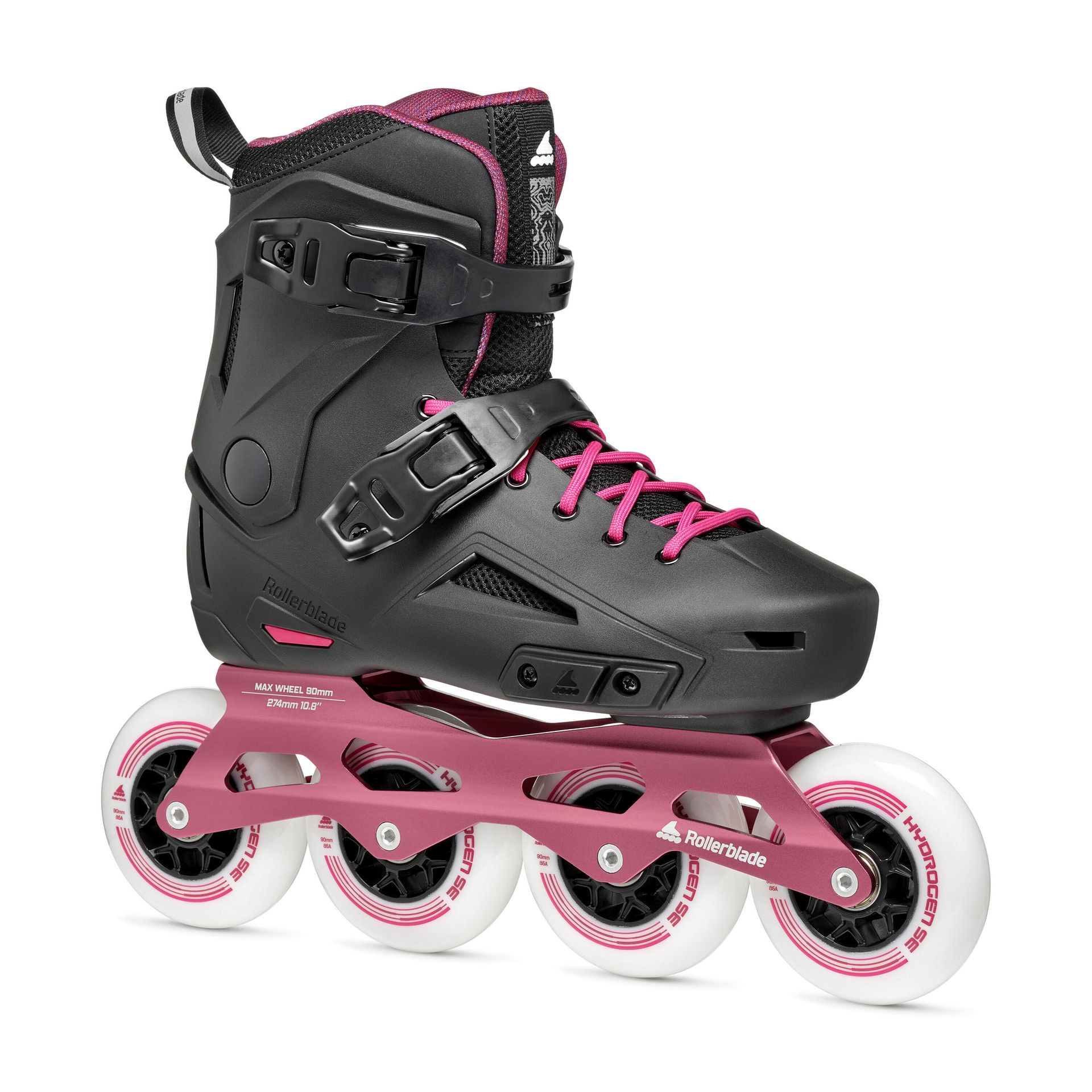 Rolki damskie Rollerblade Lightning 90 W Black/Sangria EUR 39