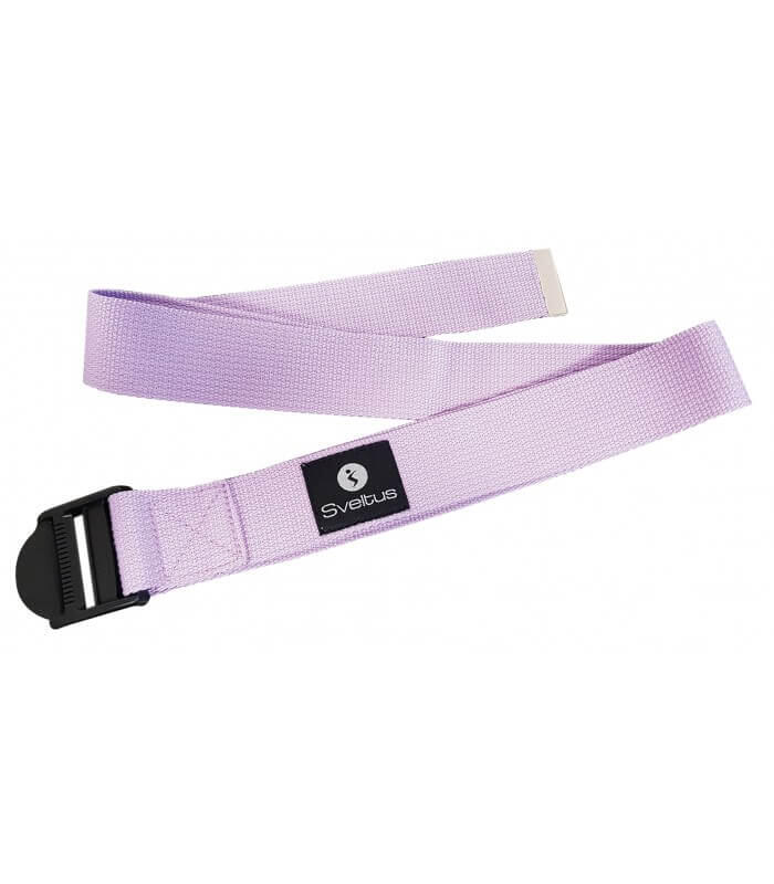 sveltus Yoga pasek 183 x 38 cm akcesoria Yoga Belt Pas Niebieski Strap Yoga pasek taśma 5600_Bleu