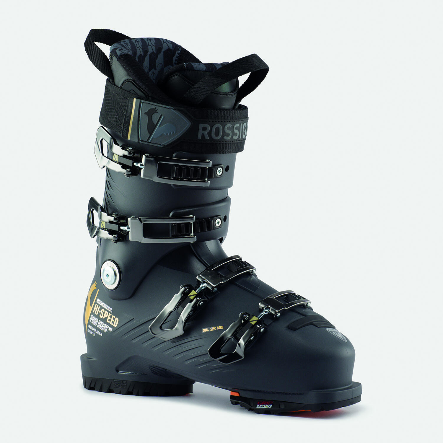 Buty narciarskie Rossignol Hi-Speed Pro Heat MV Gripwalk szare męskie