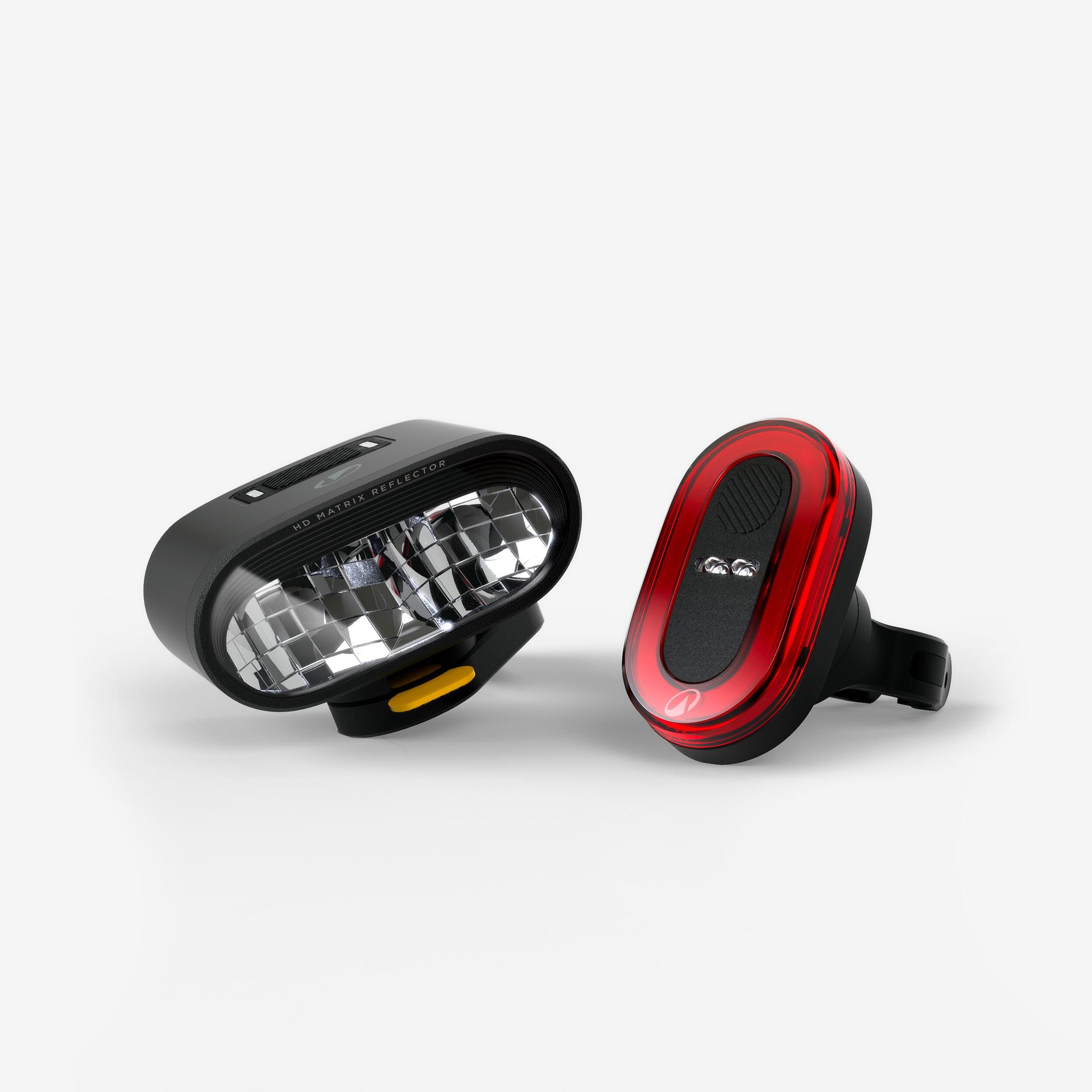 Zestaw lampek rowerowych Elops ST930 USB czujnik hamowania