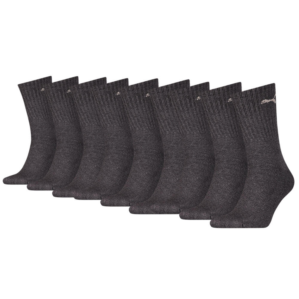 Skarpety sportowe unisex - 9 par - Antracytowe