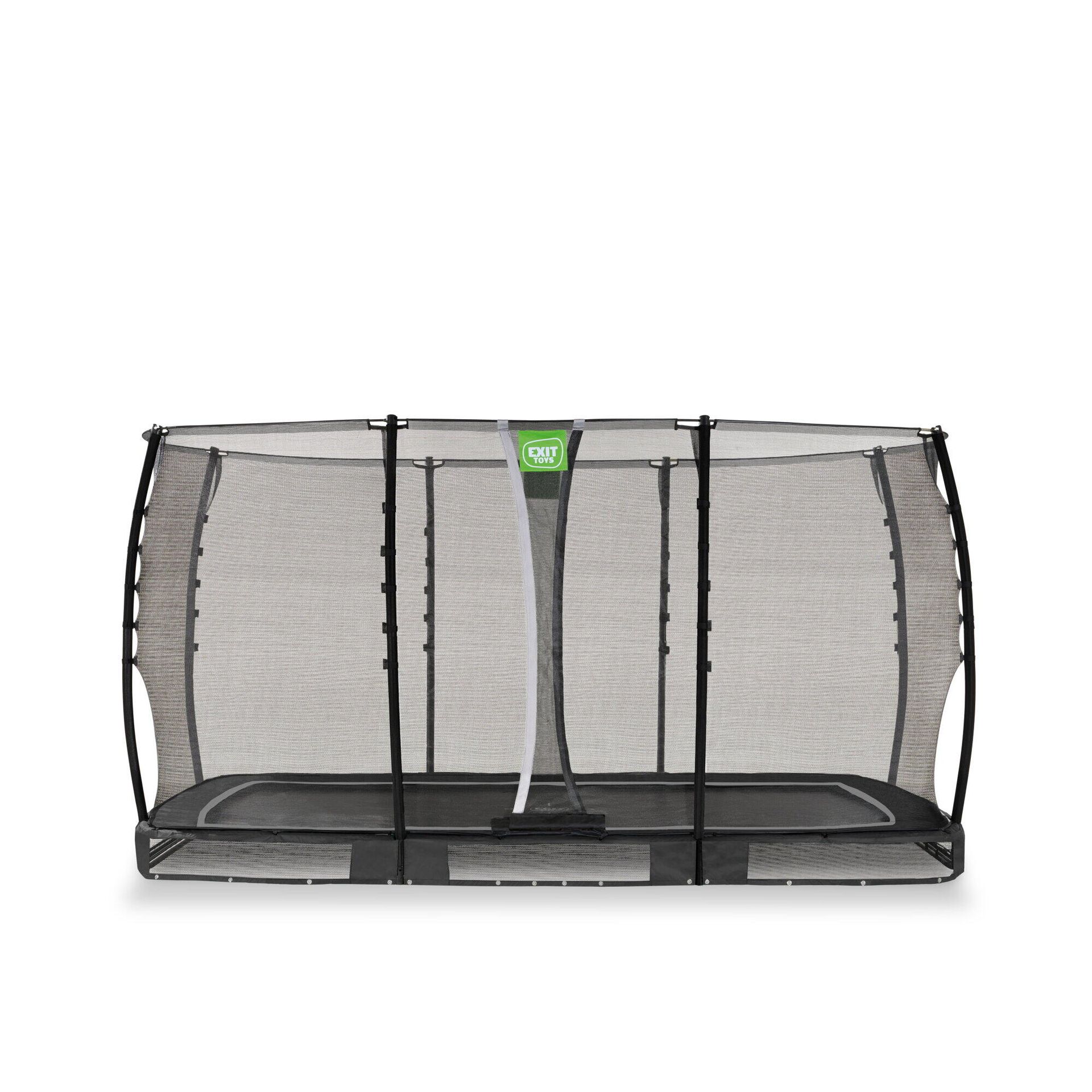 Exit Trampolina naziemna Allure Classic 214x366cm czarna