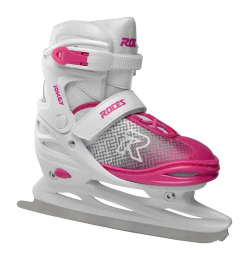 Roces Łyżwy Jokey Ice X biało-różowe 450746 001 30-33