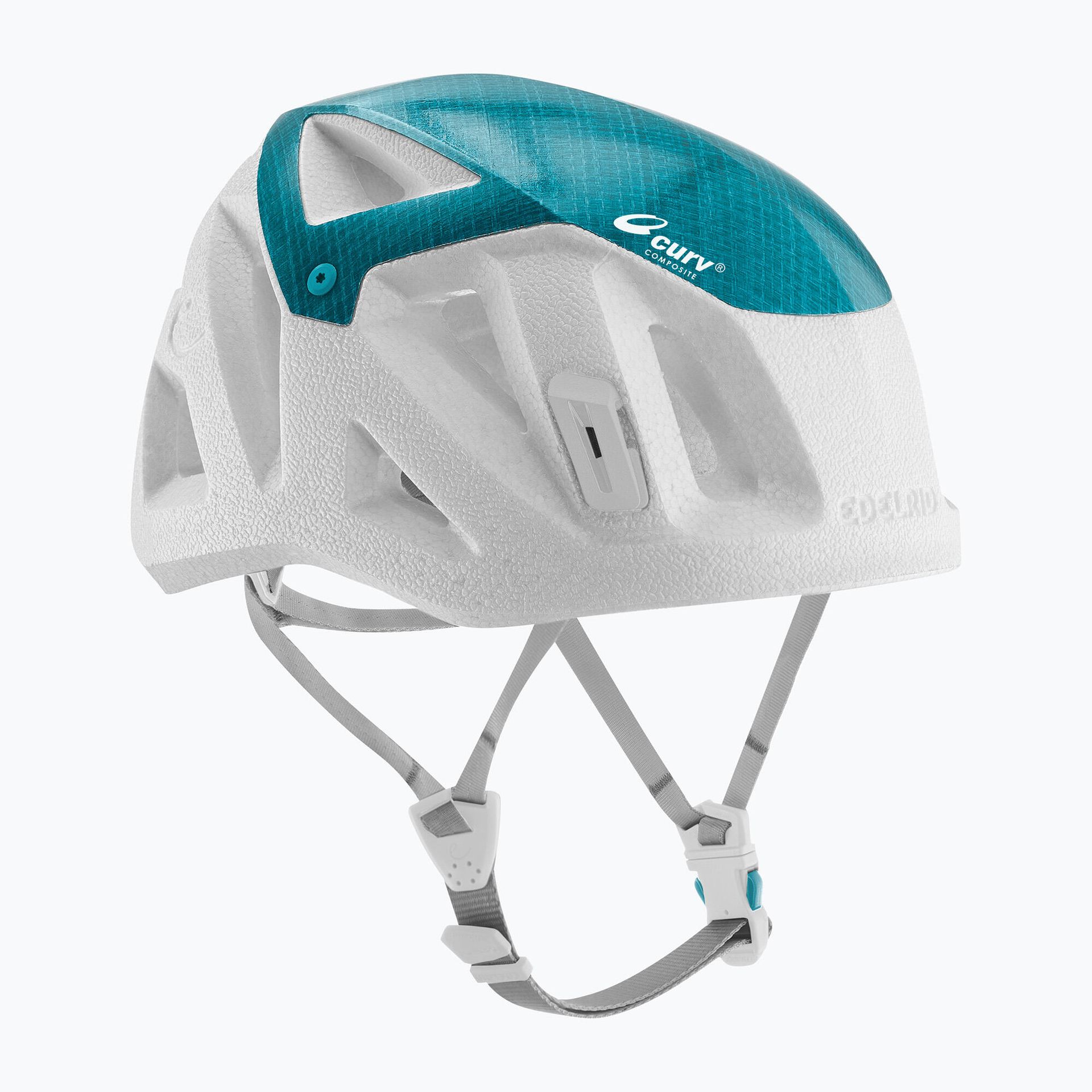 Edelrid Salathe Lite Helmet, biały/petrol 50-58cm 2022 Kaski wspinaczkowe 720571003290