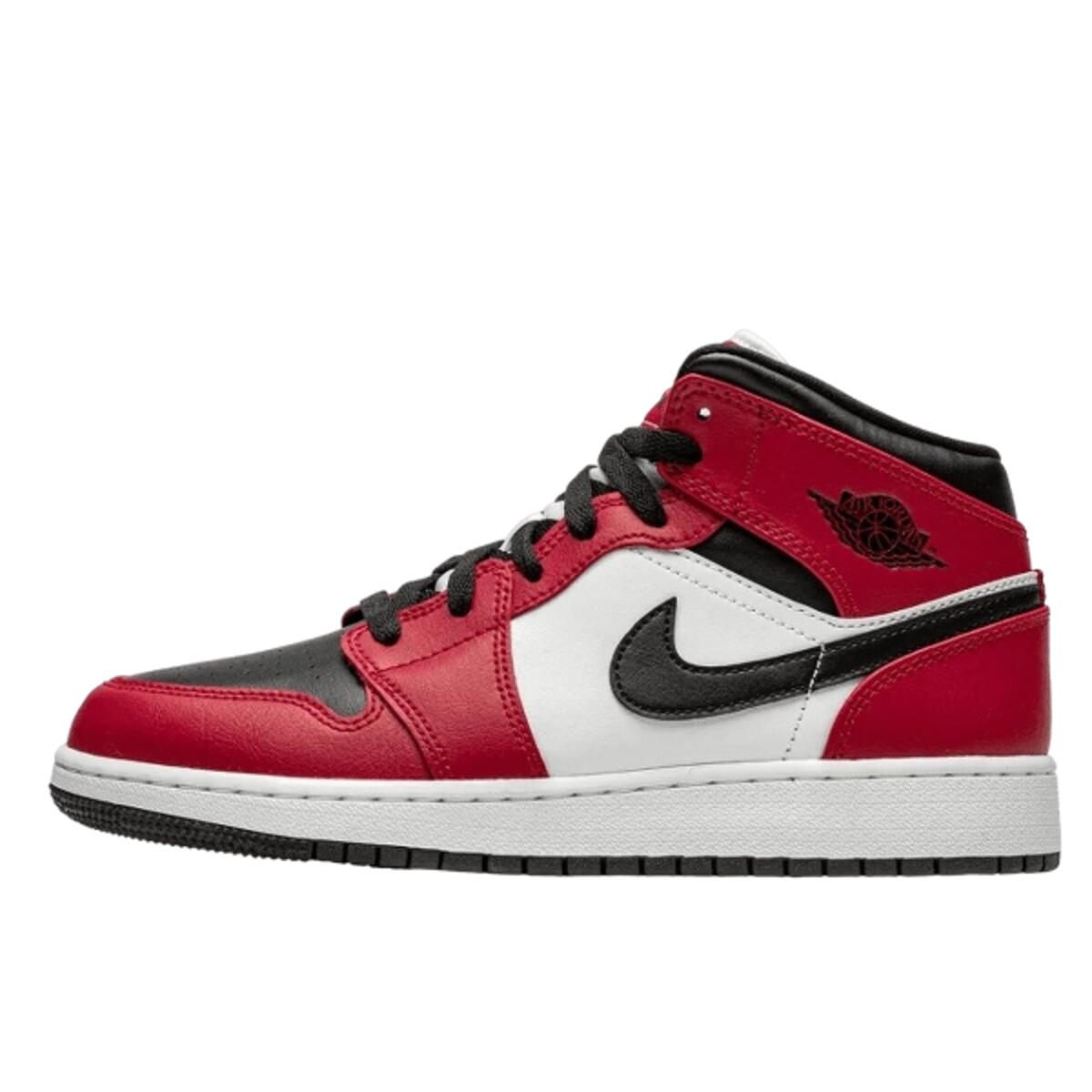 Buty do chodzenia męskie Nike Air Jordan 1 Mid Chicago Black Toe
