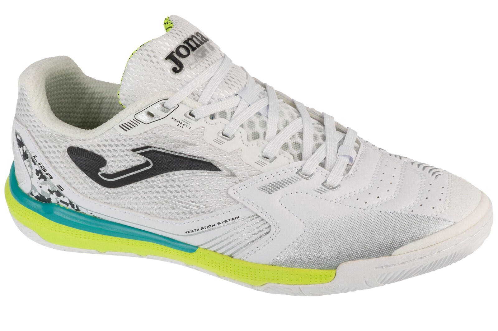 Joma Liga 5 2502 IN LIGS2502IN, Męskie, buty halowe - halówki, Biały