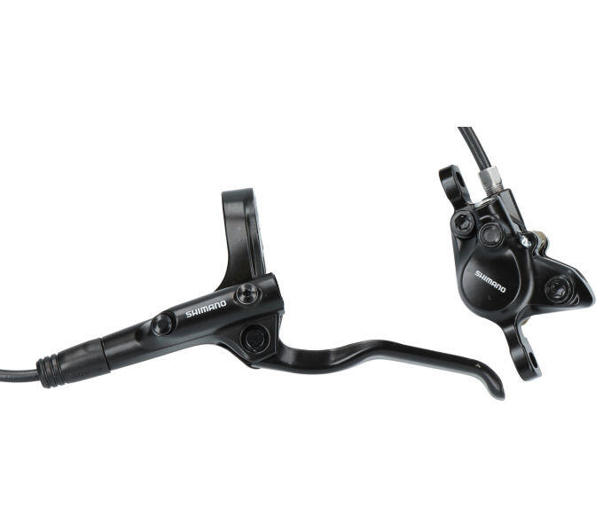 Zestaw hamulca tarczowego Shimano MT200 przedni, bez tarczy, czarny