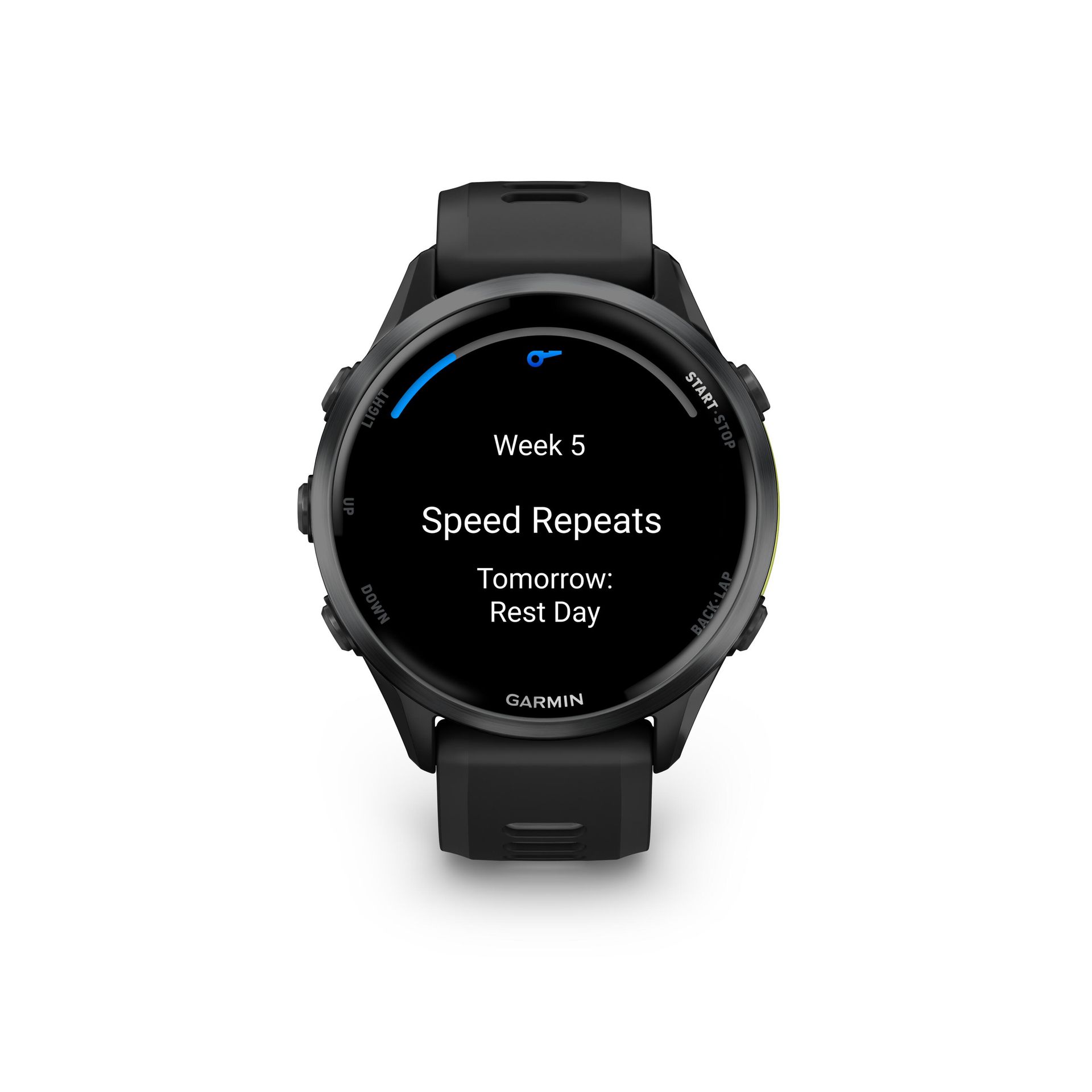 Garmin Forerunner 970 Żółto-biały