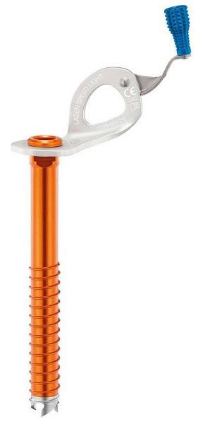 Petzl Laser Speed Light Ice Screw 17cm, pomarańczowy/niebieski 2022 Śruby lodowe G052AA01