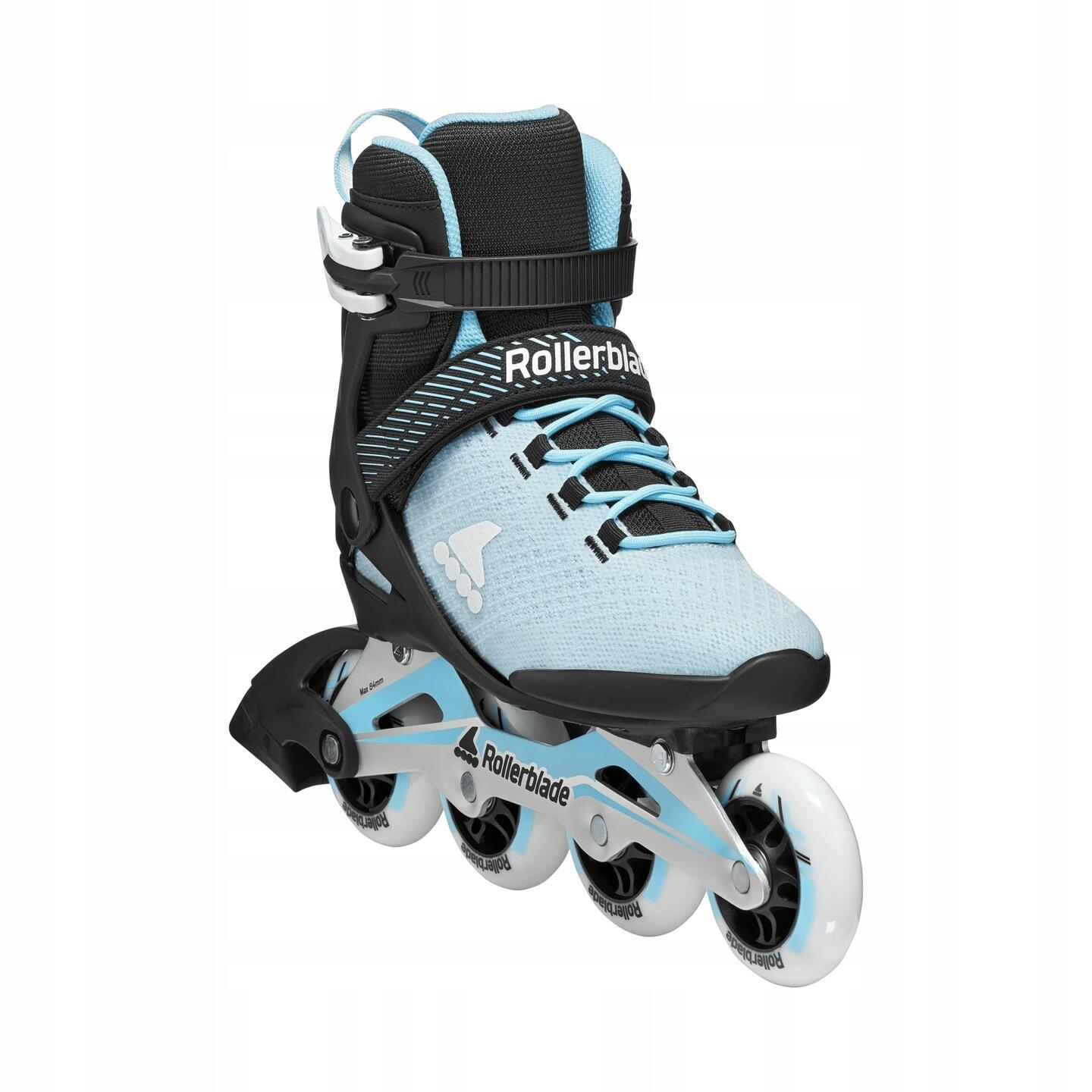 Rolki damskie Rollerblade Macroblade 80 W Powder Blue/Black EUR 40,5