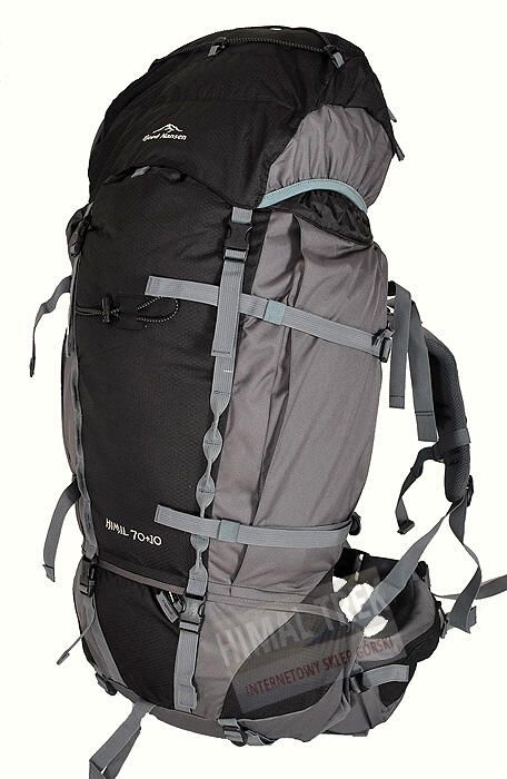 Fjord Nansen Plecak HIMIL 70+10 SOLID black/graphite waga 2400