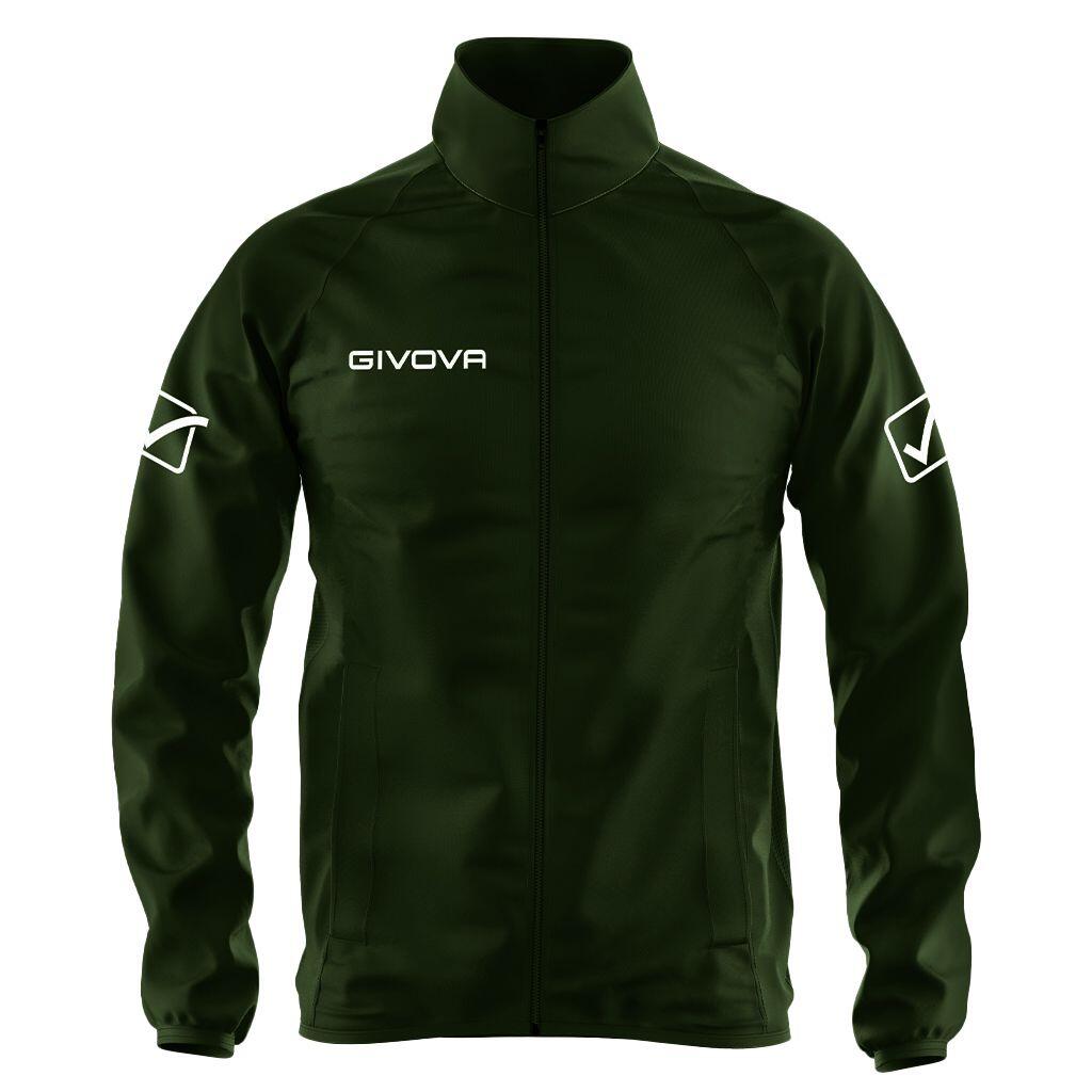 Zielona sportowa kurtka Givova Basico Militare