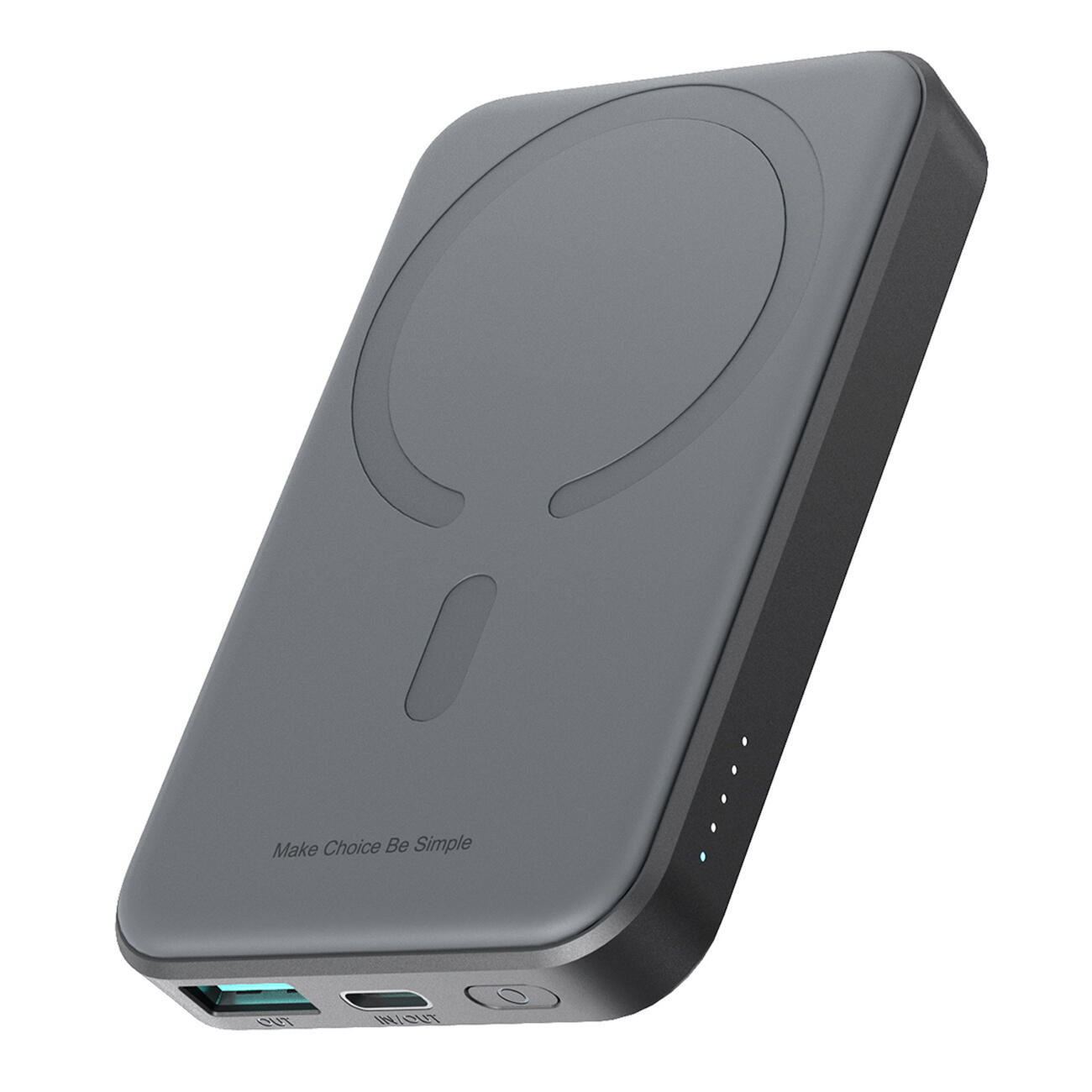 JoyRoom Mini Powerbank Magsafe 5000mAh USB-A USB-C 20W JR-W020