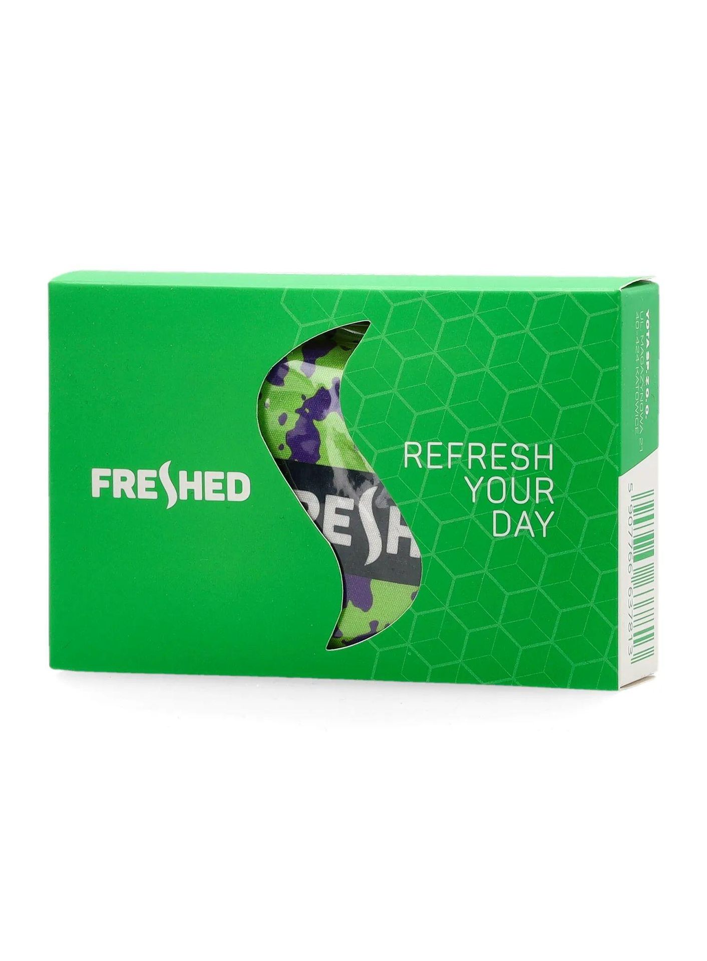 Freshed, Saszetka odświeżająca Freshed zielone moro