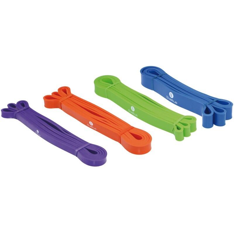 Guma do ćwiczeń Sveltus Power Band pomarańczowa 0571 9-25 kg / 1.9 cm