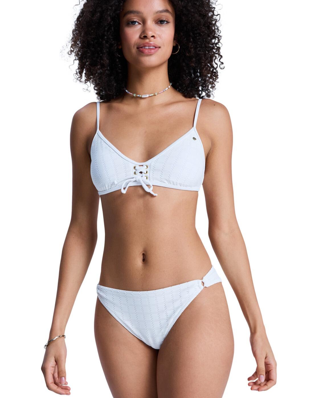 Dół bikini dla Kobiety ROXY ISLAND Biały