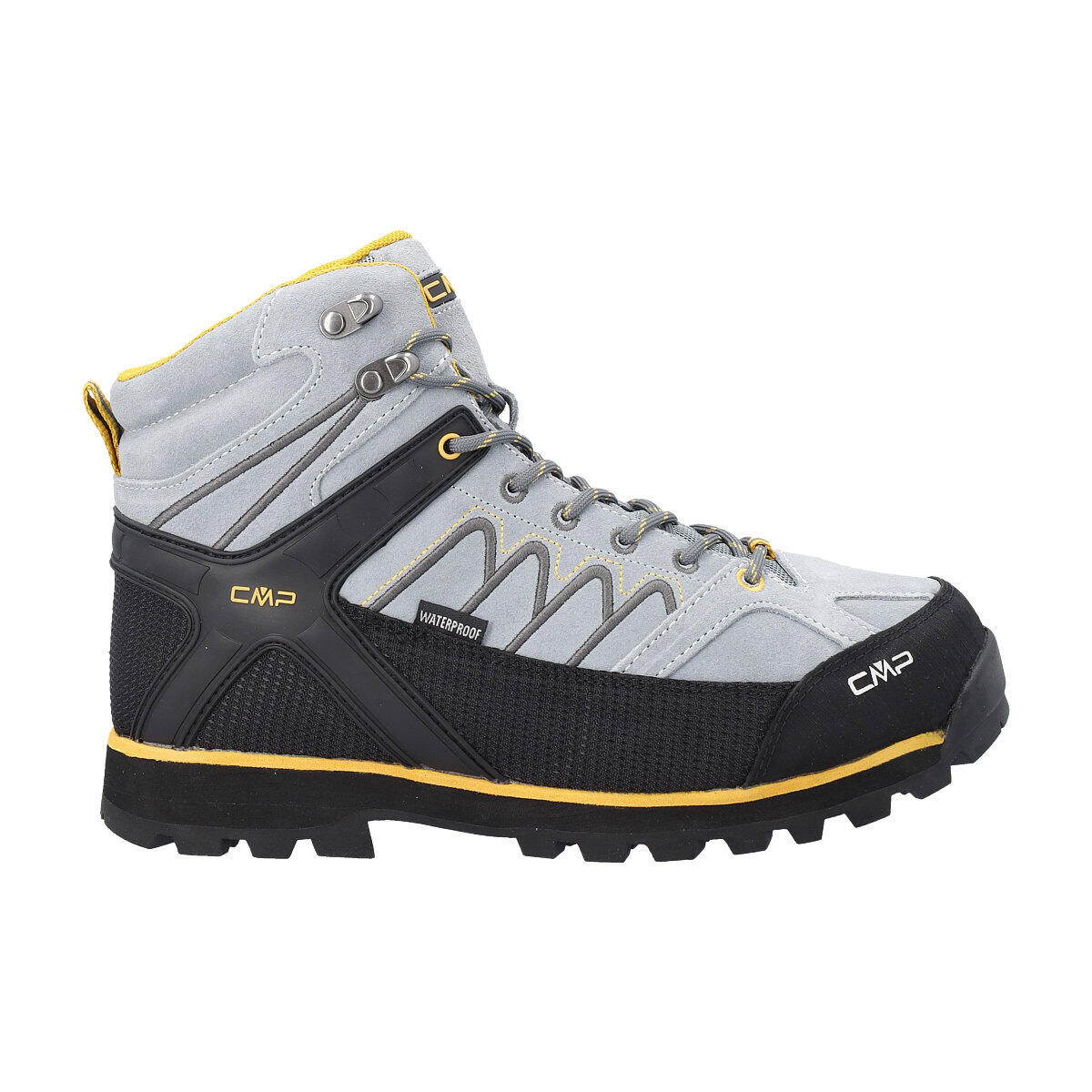 CMP Męskie buty trekkingowe Moon Mid Wp Walking Shoe, wojskowe, 46 EU, Wojskowy styl, 46 EU