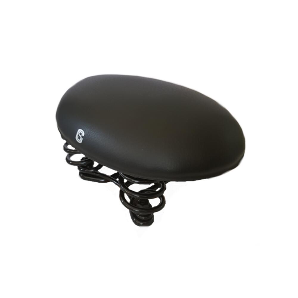 Selle Comfort damskie siodełko bez nosa z sprężynami 220 x 134 mm czarne