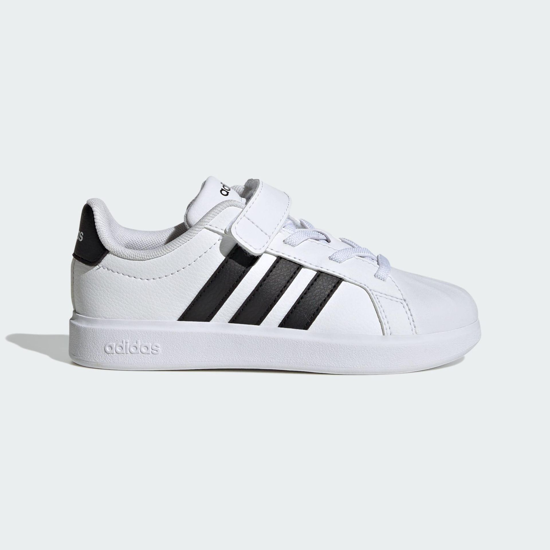 Buty dziecięce adidas Streettalk - czarne, syntetyczne