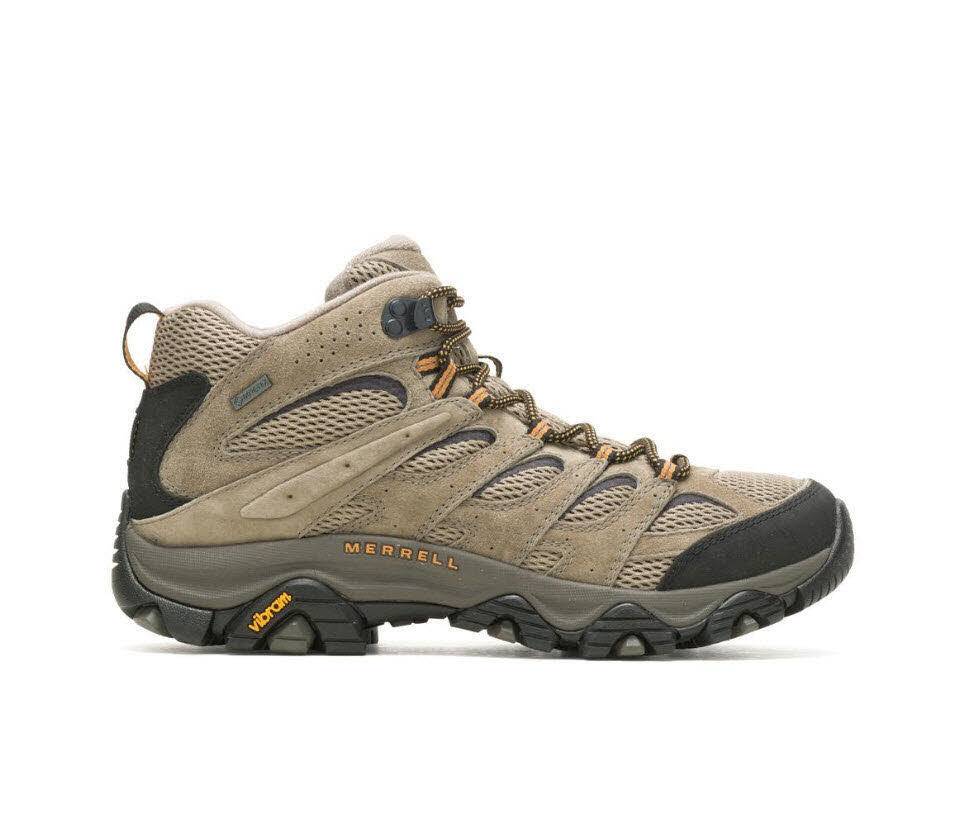 Merrell Moab 3 GTX, Męskie buty turystyczne, Czarny Szary, 41 EU