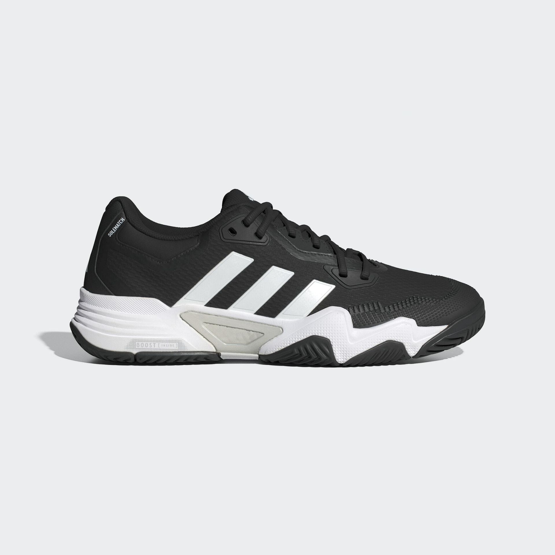 Męskie buty tenisowe adidas Solematch Control 2 Tennis Shoes Ftwr White/Core Black/Lucid Orange EUR 42 2/3