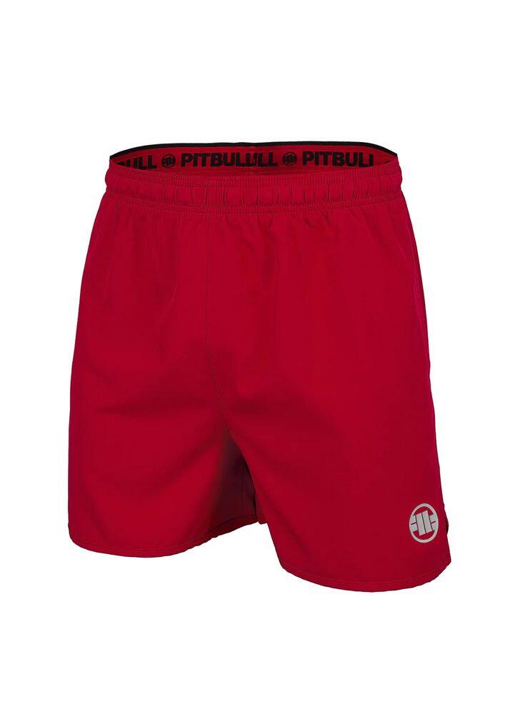 Spodenki sportowe Pit Bull Performance Pro plus Small Logo II - Czerwone