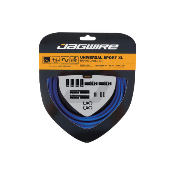 Jagwire zestaw linki hamulcowej Universal Sport XL, niebieski JA7673