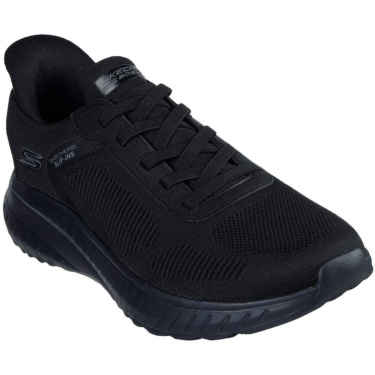 Buty SKECHERS BOB SQUAD CHAOS SOLID STEP Czarny