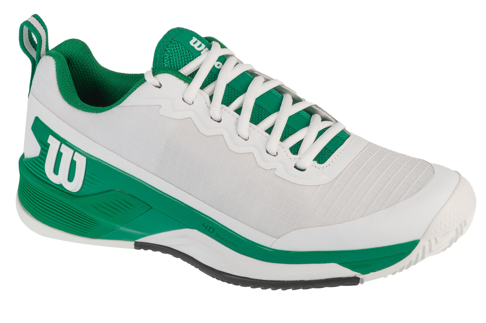 Męskie buty tenisowe Wilson Rush Pro 4.5 Clay White/Bosphor EUR 46