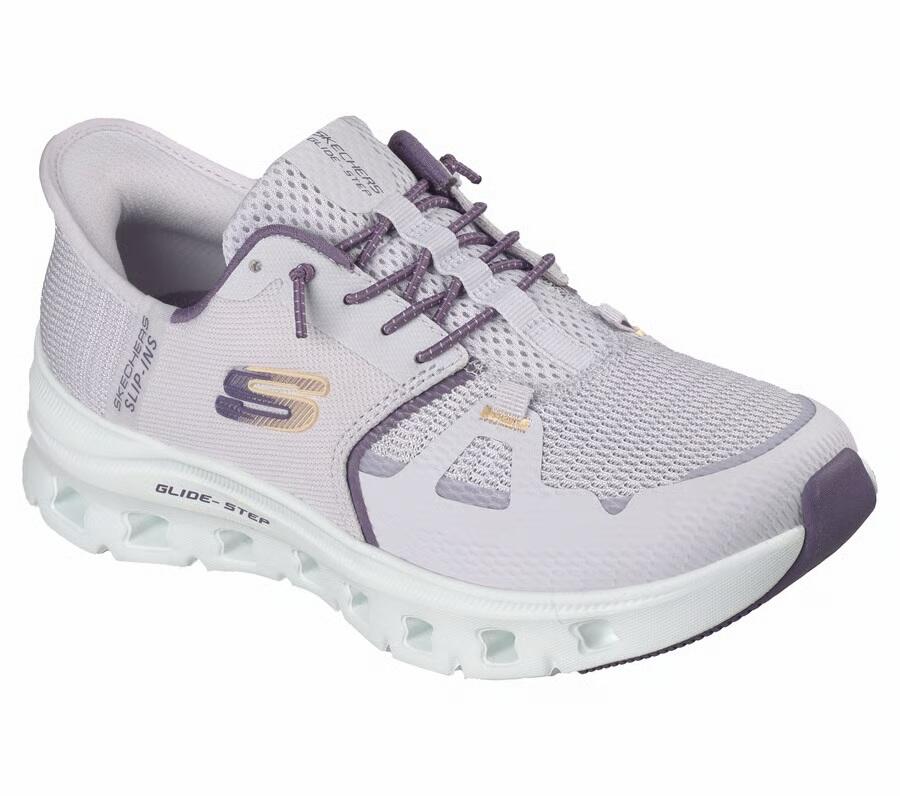 Buty SKECHERS GLIDE STEP PRO Fioletowy