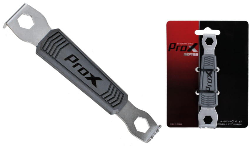 Klucz rowerowy Prox do nakrętek tarcz korby z rączką RC-MS393-CP