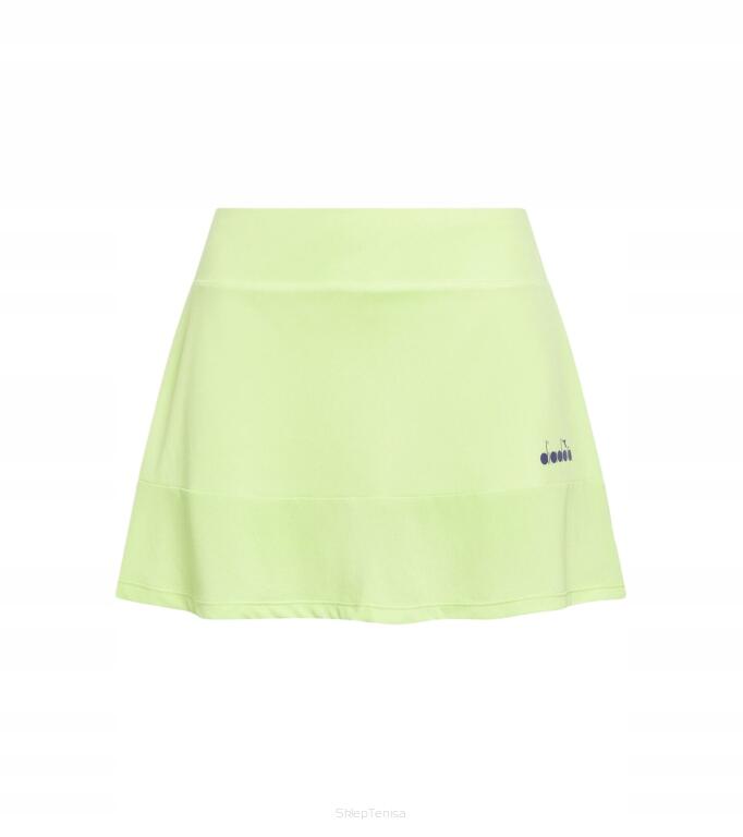 Spódniczka tenisowa Diadora L. Skirt Core - limonkowa M