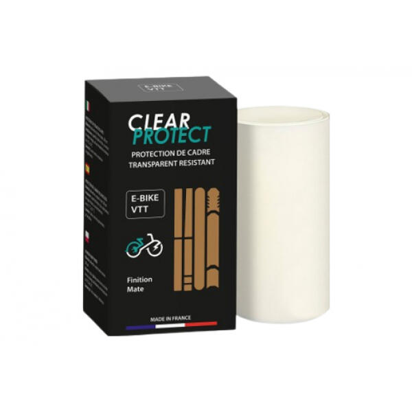 Clearprotect Naklejki ochronne na rower bezbarwny / Rozmiar: S