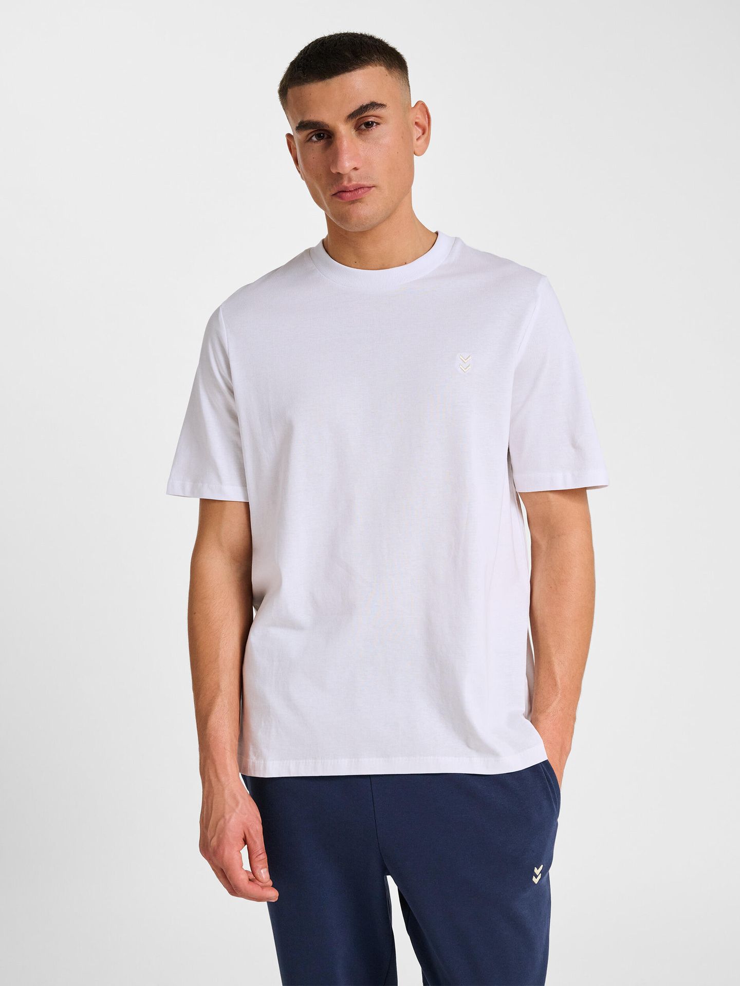 Hummel koszulka męska bawełniana logo haftowane hml Pulse T-shirt