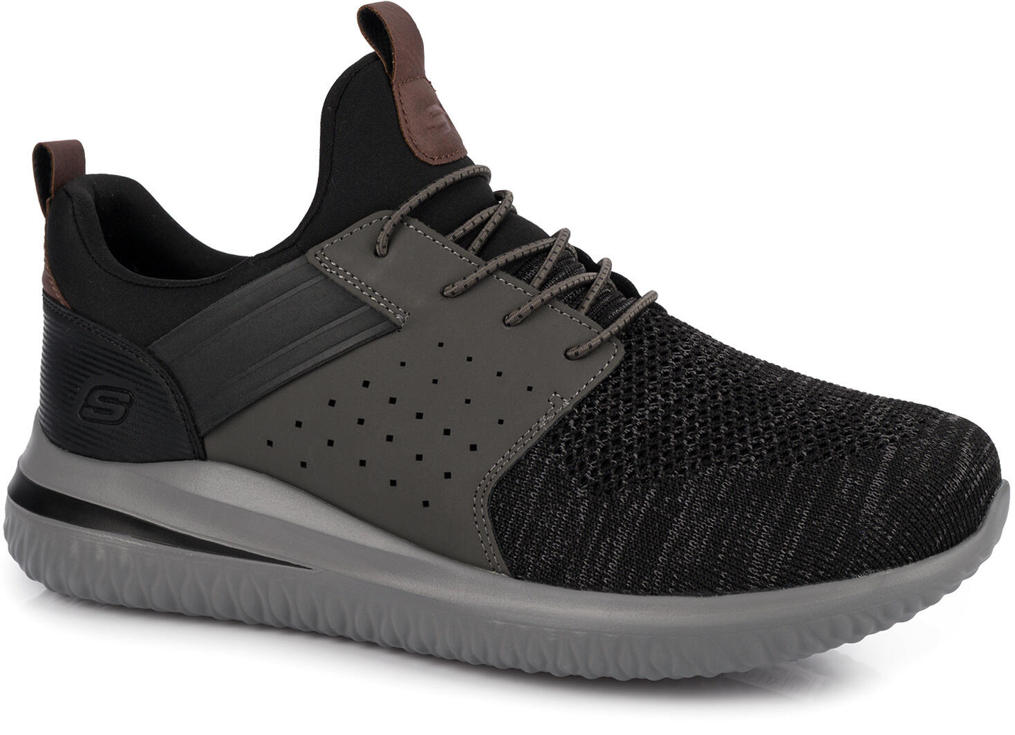 Męskie buty sportowe wsuwane Wide Fit SKECHERS DELSON