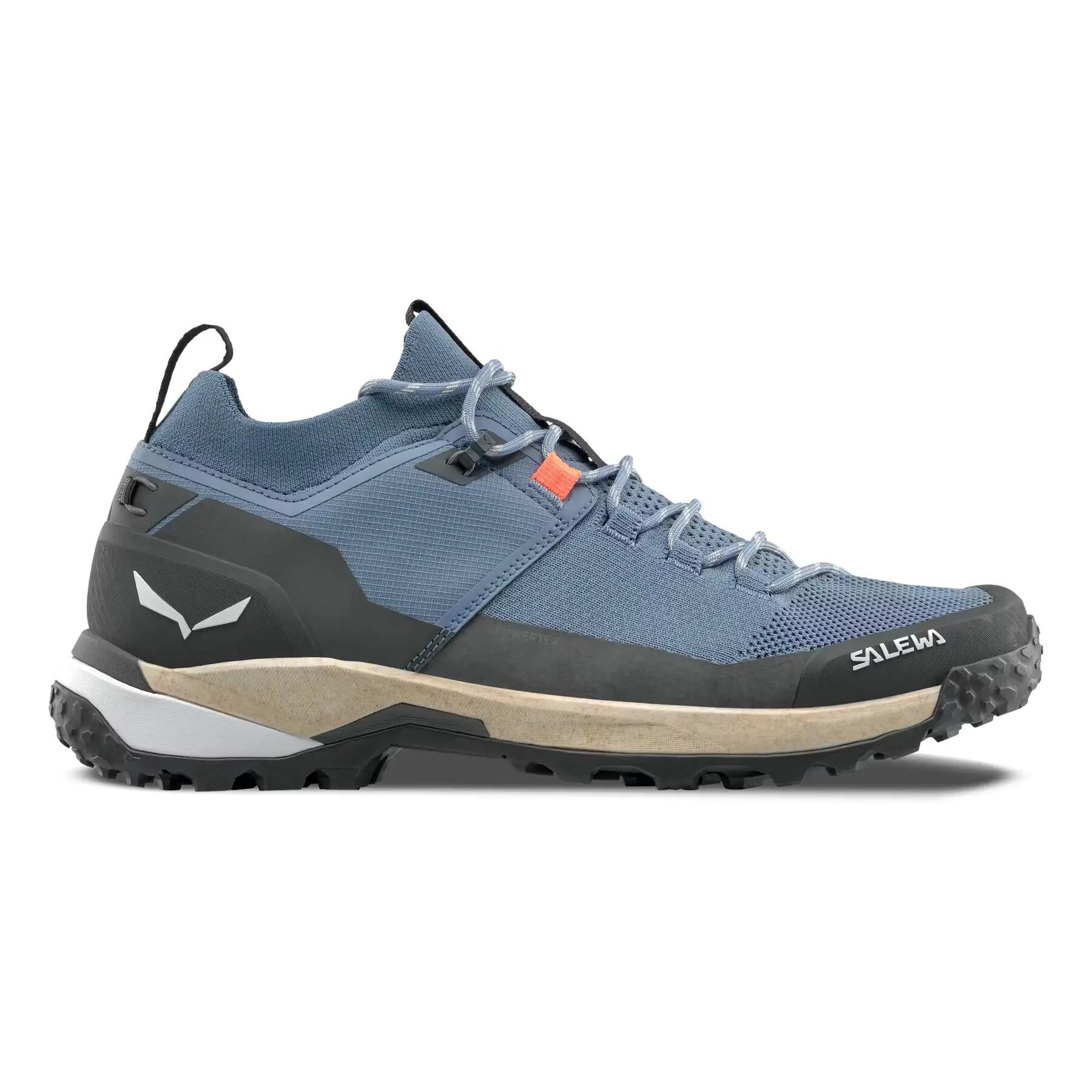 Męskie buty outdoorowe Salewa Puez 2 Knit PTX Java Blue/Black UK 9