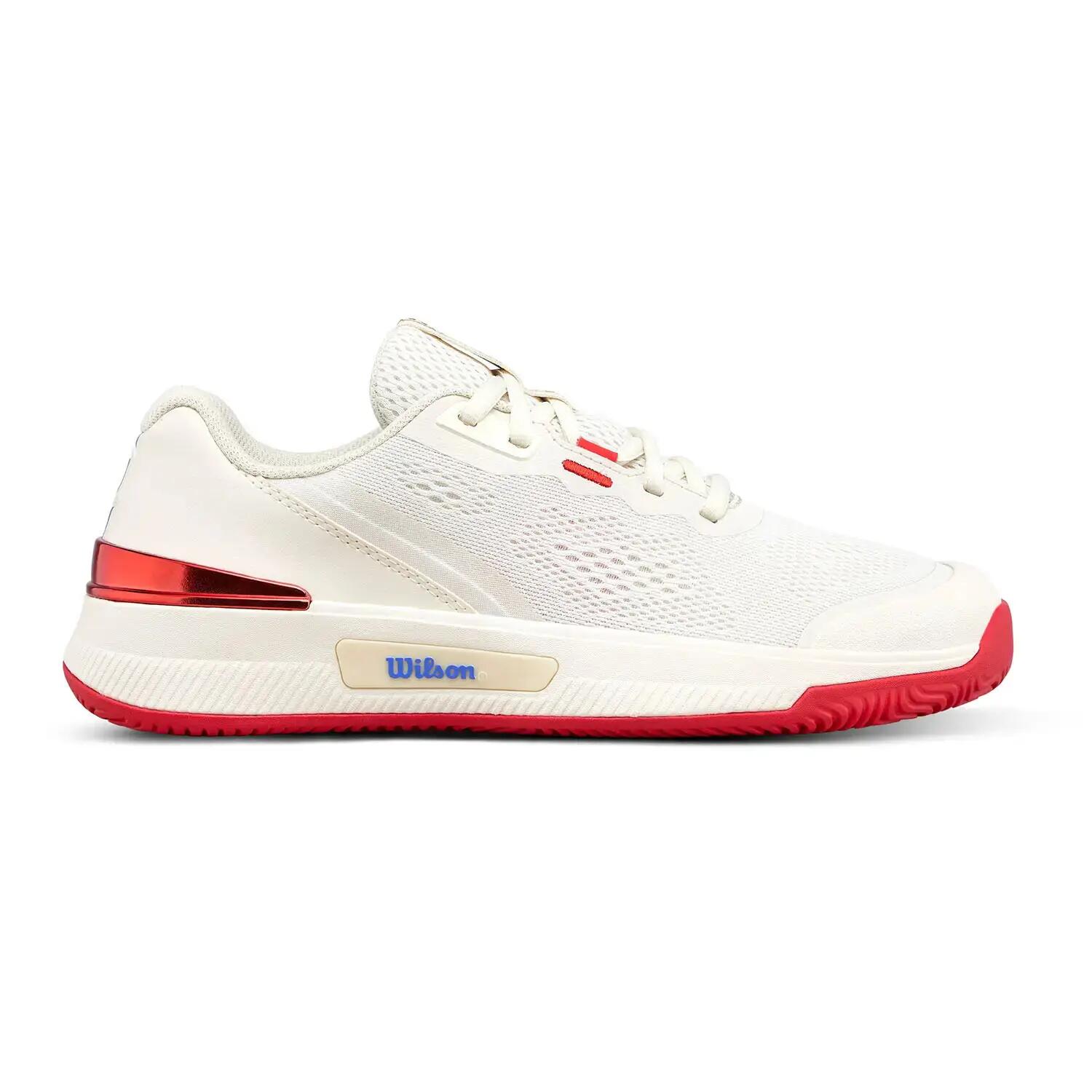 Damskie buty tenisowe Wilson Intrigue PRO US Open Tofu/Red EUR 40
