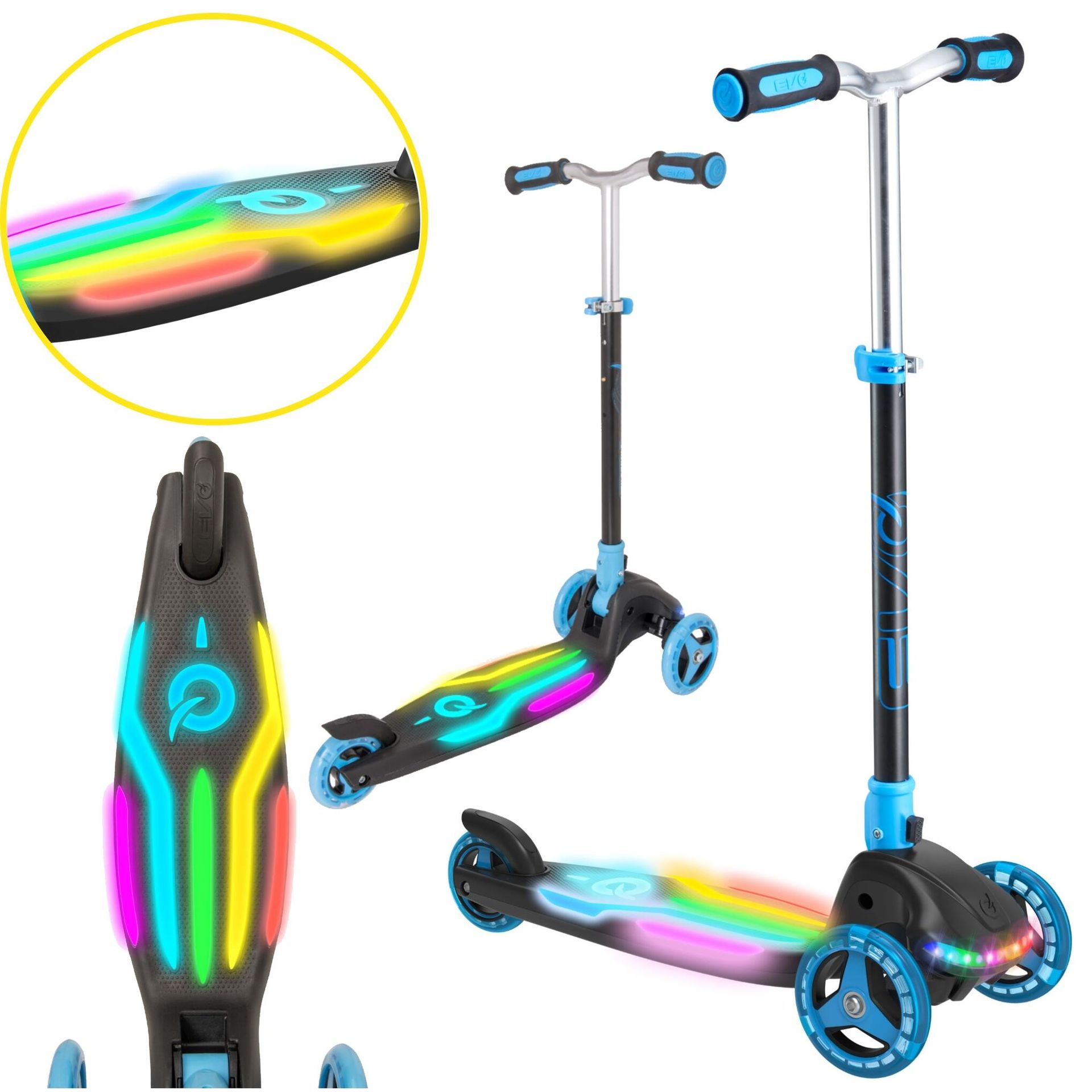 Hulajnoga dla dzieci EVO Light Up Mini Cruiser Scooter Różowy