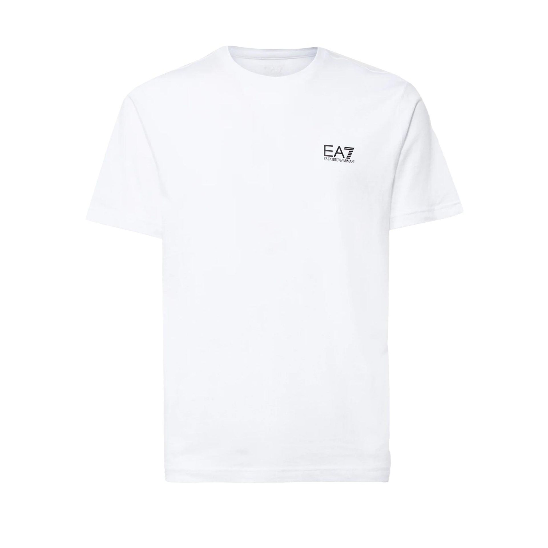 T-Shirt Core Identity Rozmiar S Biały - 8NPT25PJVPZ-0100