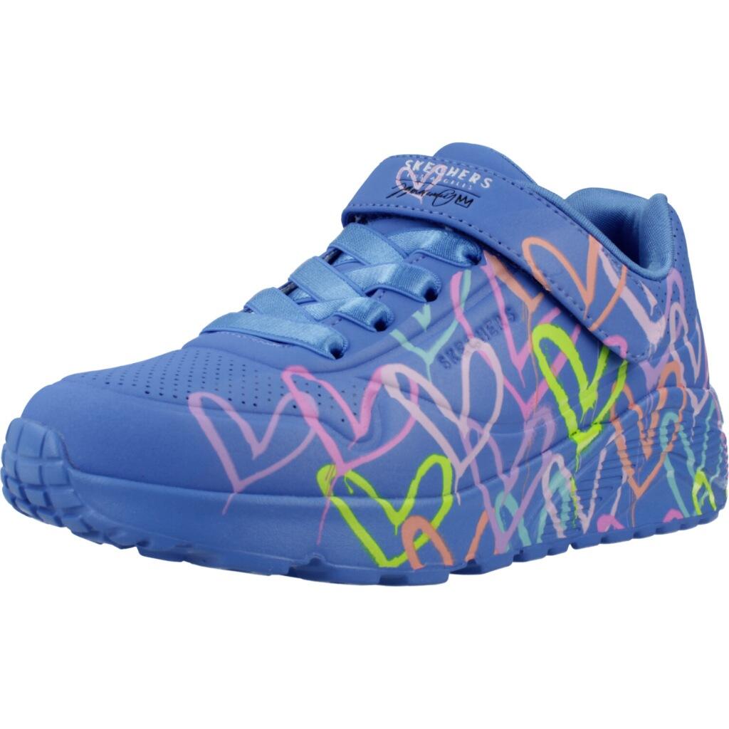 Buty SKECHERS UNO LITE LOVE LEVITATE Niebieski