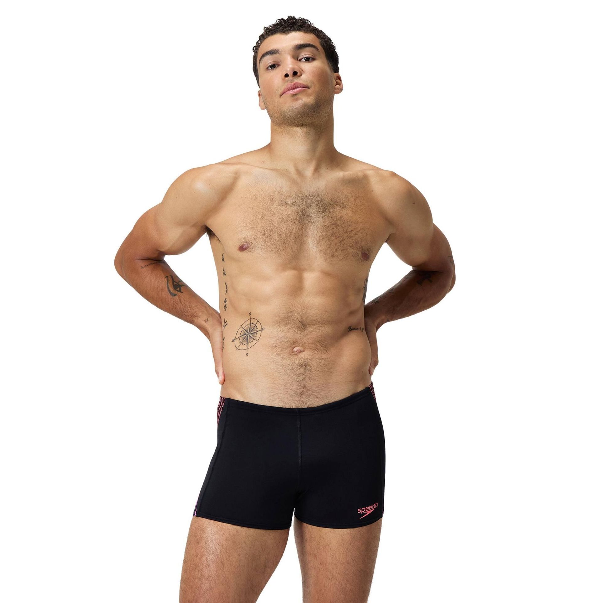 Bokserki pływackie męskie Speedo Tech Panel Aquashort
