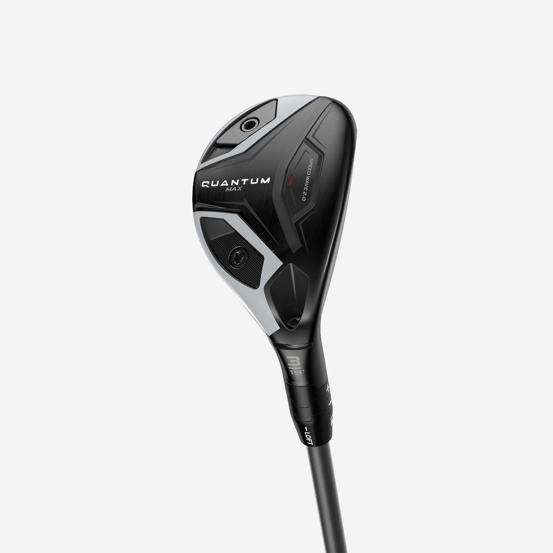 Hybrydowy kij golfowy Callaway Quantum Max OS Prawa ręka, 4H, 20°, Regular, tak, True Temper Denali Silver 60g