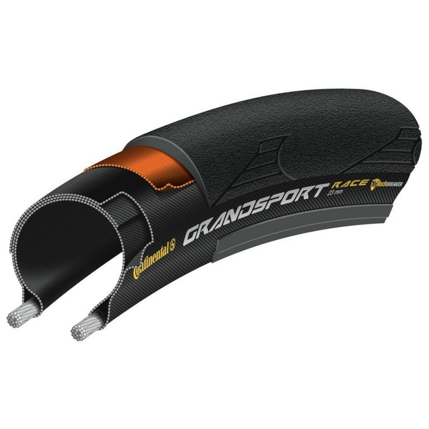 Continental Opona Grand Sport Race czarny / Rozmiar koła: 28